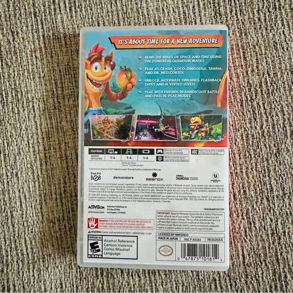 Crash Bandicoot 4: It's About Time - Nintendo Switch - Picture 3 of 3
